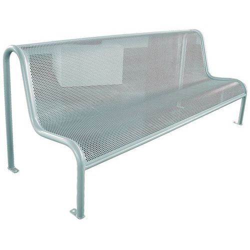 Panca City Materiale:Acciaio Profondità:760mm Prof:760,