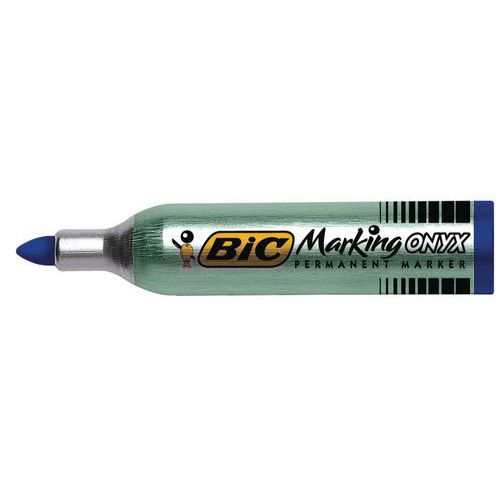 Pennarello indelebile - Bic Marking Onyx - Blu,