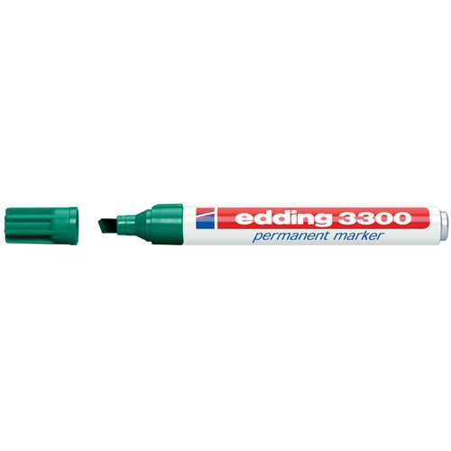 Pennarello Edding 3300 L. tratto: 1 - 5 m Inchiostro: verde,