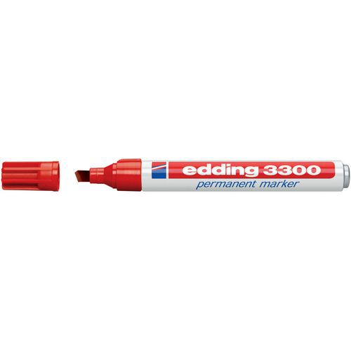 Pennarello Edding 3300 L. tratto: 1 - 5 m Inchiostro: rosso,