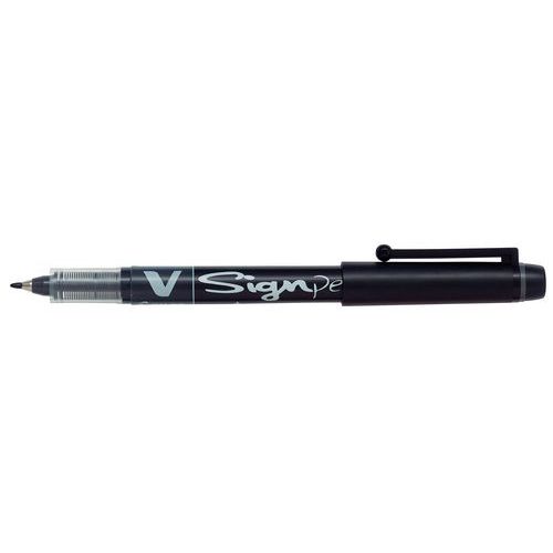 Penna V-SIGN PEN nera 2 mm,