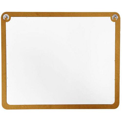 Specchio infrangibile giallo - 85 x 60 cm - Kaptorama,