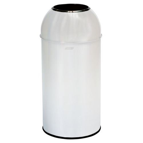 Pattumiera Open Dome - Bianco - 40L - Probbax,