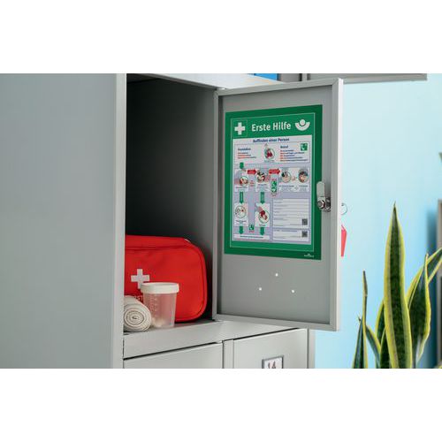 Cornice esp Duraframe® Magnetic A4 verde-Lotto da 5-Durable,