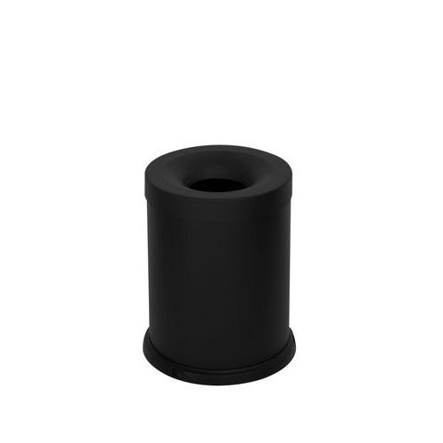 Gettacarte autoestinguente 15 LT nero,