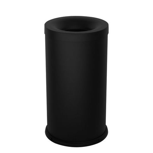 Gettacarte autoestinguente 40 LT nero,