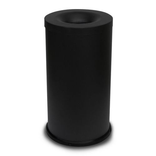 Gettacarte autoestinguente 75 LT nero,