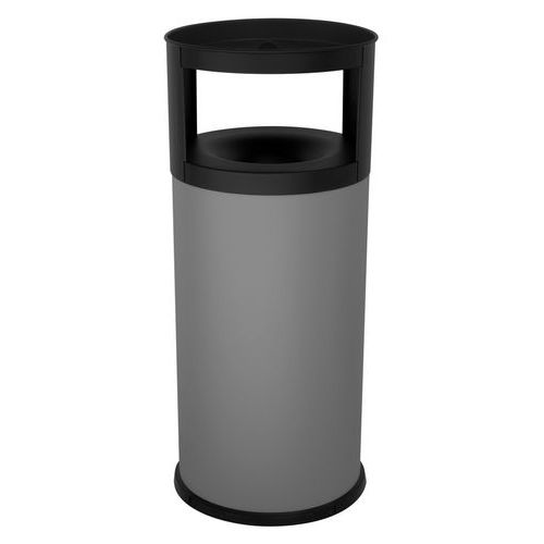 Posacenere gettacarte autoestinguente 75 LT grigio,