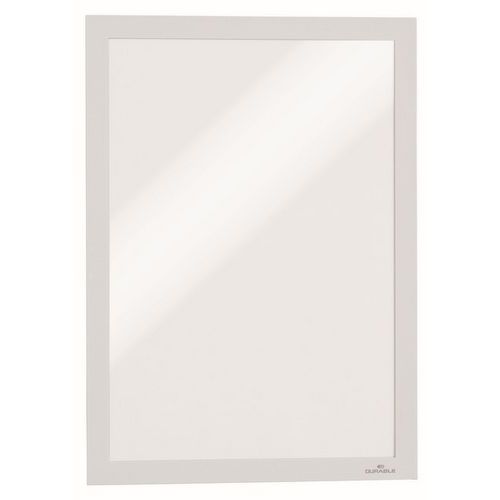 Cornice esp Duraframe® Magnetic A4 bianco-Lotto da 2-Durable,