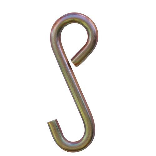 Uncino a S P=1.80T tipo: con occhiello,