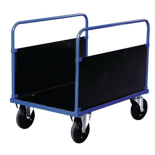 Carrellino con sponde alte 1.000 x 700 x 900 mm Porta ta 500,