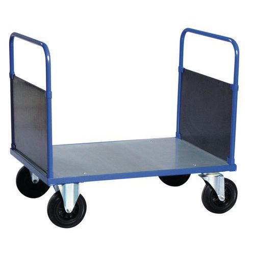 Carrello 2 sponde fisse 1000x7 00x900mm Portat a 500Kg,