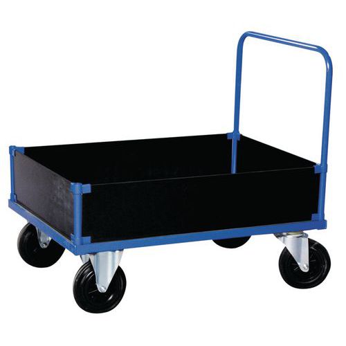 Carrello 4 sponde basse 1000x7 00x900mm Portat a 500Kg,