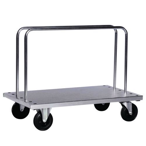 Carrello sponde regolabili 125 0x700x945mm Por tata 500Kg,