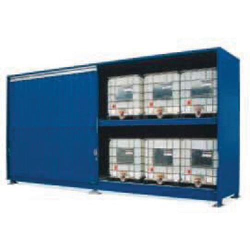 Container 6 cisternette porte a battente,