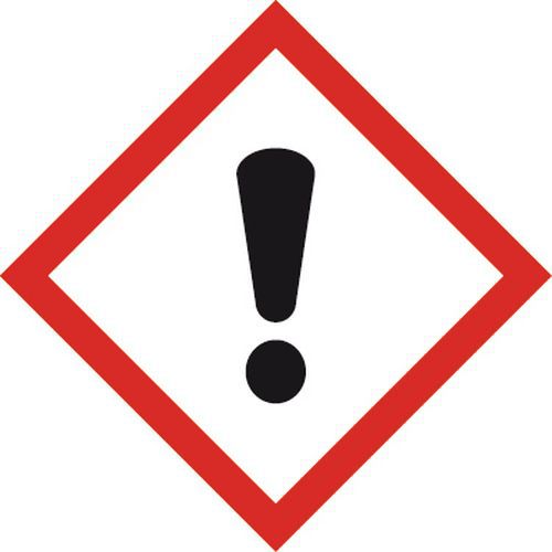 Etichetta imballo 20x20mm - To ssico/Irritante,