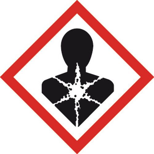 Cart. Adesivo 100x100mm - Cancerogeno,