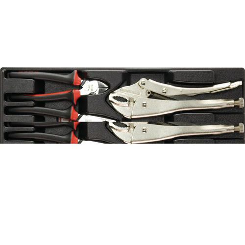 ASSORTIM. 5 UTENSILI 519/150A (PINZE E TRONCH ESE),