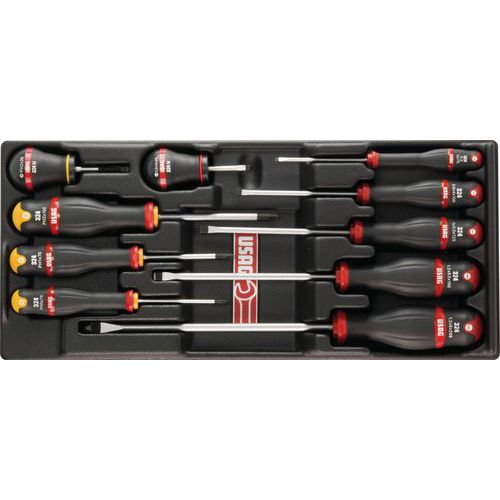 ASSORTIM 10 UTENSILI 519/325H (GIRAVITI INTA GLIO ED A CROCE,