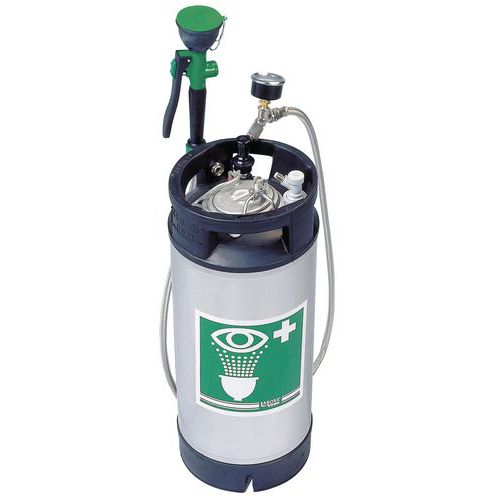 Fusto portatile con doccetta e straibile,