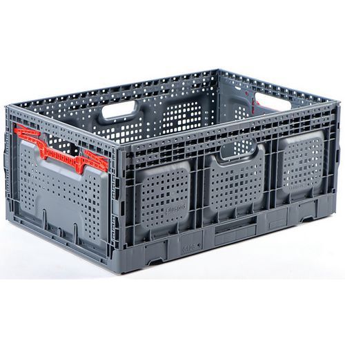 Cassetta impilabile forata - 55 L,