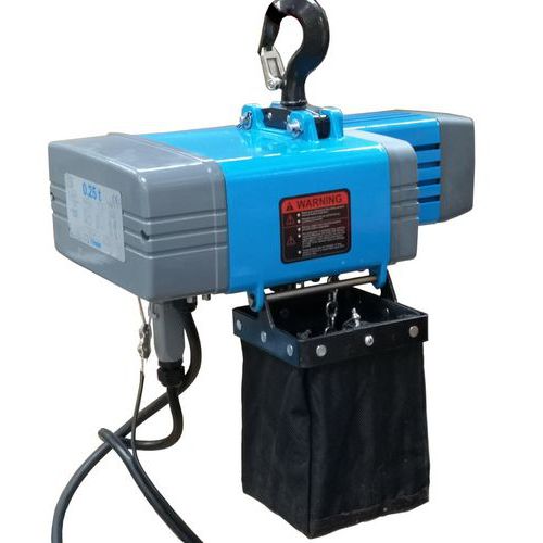 Paranco elettrico a catena VOLTRAC 2B 1V L3M-Portata 1000kg,