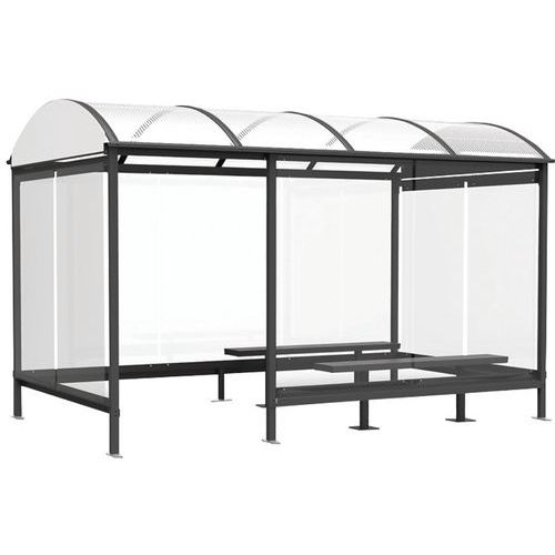 Riparo per fumatori Combrailles 2,6x2,25 grigio antracite,