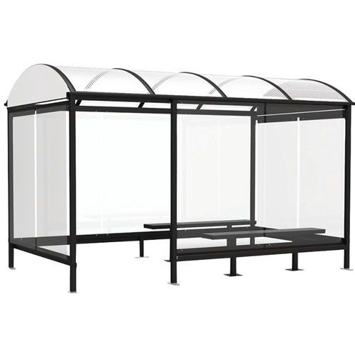 Riparo per fumatori Combrailles 2,6x2,25 nero notte,