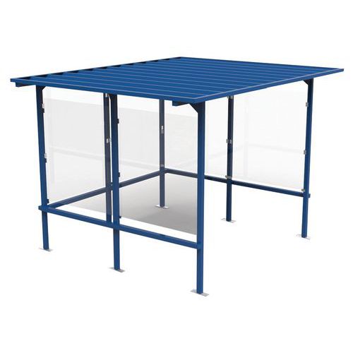 Riparo per fumatori Beaufortain 3,05x2,44 blu genziana,