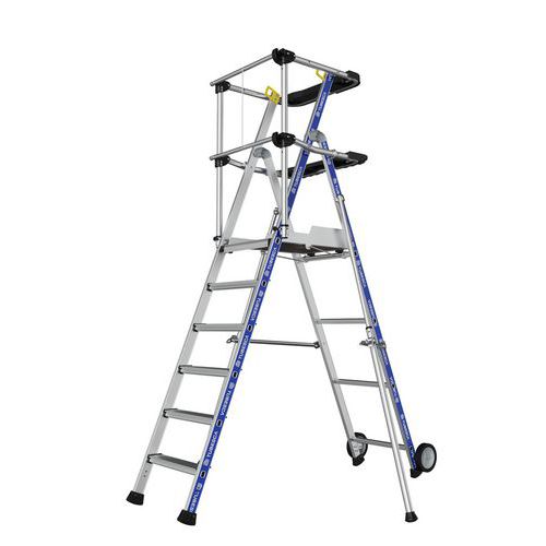 Piattaforma di lavoro Sherpamatic - 6 gradini,