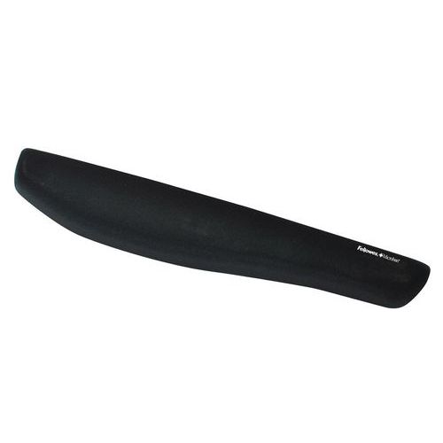 Poggia-polsi ergonomico per tastiera Plushtouch nero,
