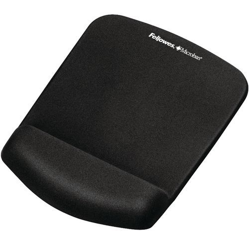 Tappetino per mouse ergonomico con poggia-polsi Plushtouch,