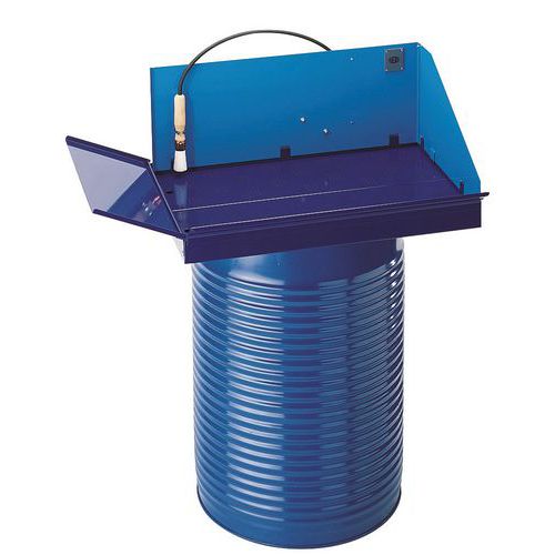 Contenitore di sgrassatura con pompa elettrica,