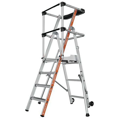 Piattaforma di lavoro Raptor - 4 gradini,