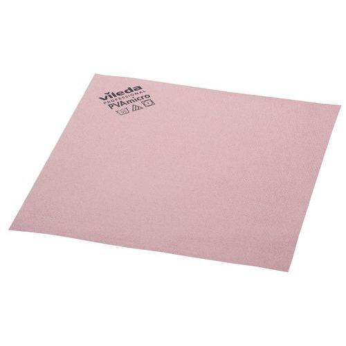Panno in microfibra PVA micro rosso,
