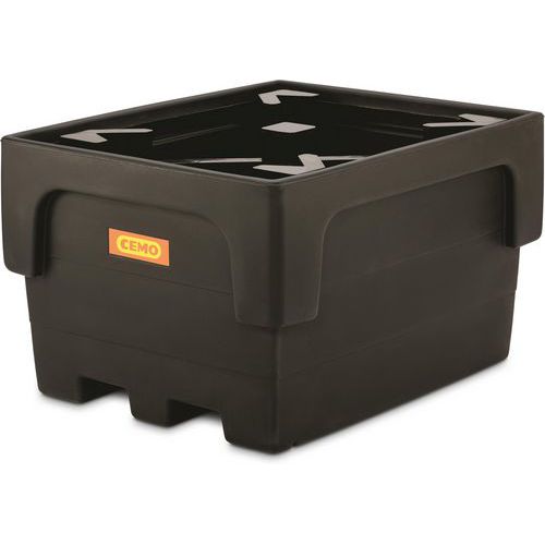 Vasca di raccolta per 1 IBC senza griglia - 1100L,
