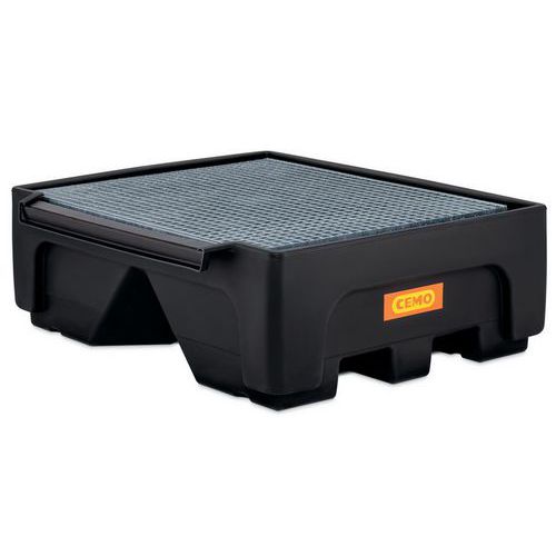 Vasca di raccolta con griglia acciaio - Estensione - 500L,