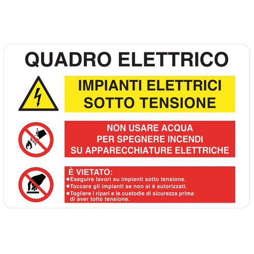 Cartello Aut 004 alluminio,