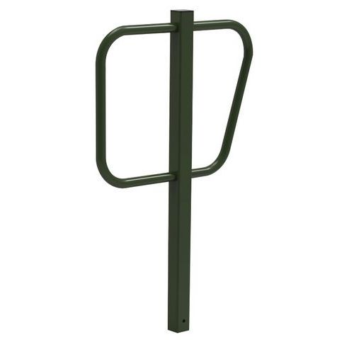 Portabiciclette standard in vernice verde pino,