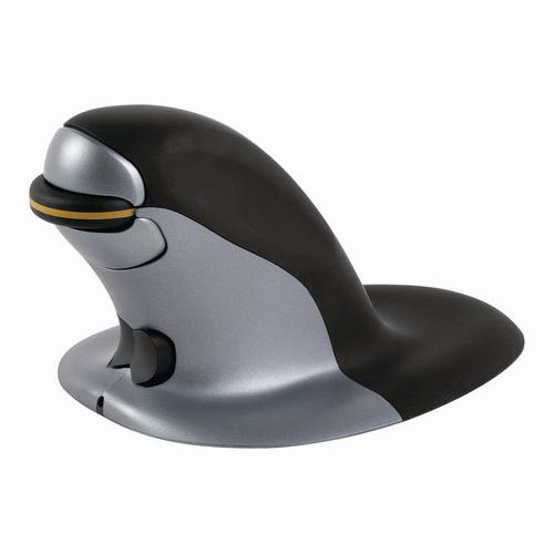 Mouse verticale per ambidestri Pingouin wireless - Grande,