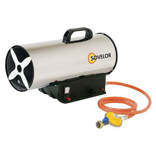 Riscaldamento ad aria pulsata portatile a gas propano ad accensione manuale 16 KW,