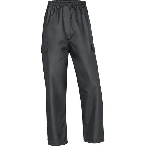 Pantalone in poliestere oxford spalmato pu - Nero -  Taglia : S,