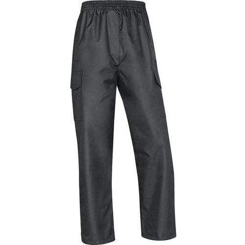 Pantalone in poliestere oxford spalmato pu - Nero -  Taglia : XL,