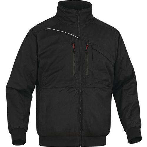 Giubbotto in ripstop poliestere/cotone - Nero -  Taglia : L,