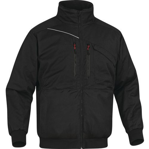 Giubbotto in ripstop poliestere/cotone - Nero -  Taglia : S,