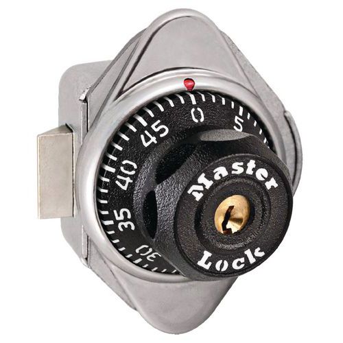 Blocco vano combinazione incorporato - Gancio a molla lungo (8 mm), si blocca automaticamente: la vite si sposta orizzontalmente - cardini a destra -,