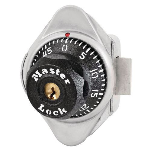 Blocco vano combinazione incorporato - Gancio a molla lungo (8 mm), si blocca automaticamente: la vite si sposta orizzontalmente - cardini a sinistra -,