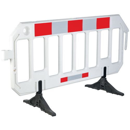 barriera mobile bianca fascia RA1 2000x1000x50 mm,