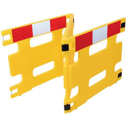 barriera mobile (3 pezzi) L 3000 mm h 800 mm,