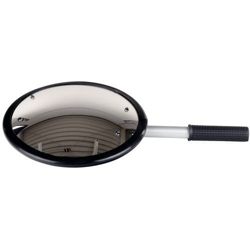 specchio per ispezione con luce Ø25 cm,